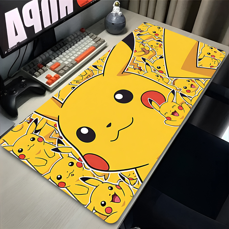 Mouse Pad P-pokemon Pikachu Co - Tech Accessories For Desk reseña y precio