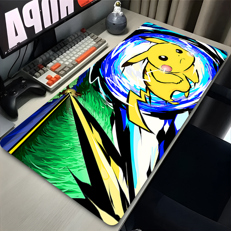 Mouse Pad P-pokemon Pikachu Co - Tech Accessories For Desk reseña y precio