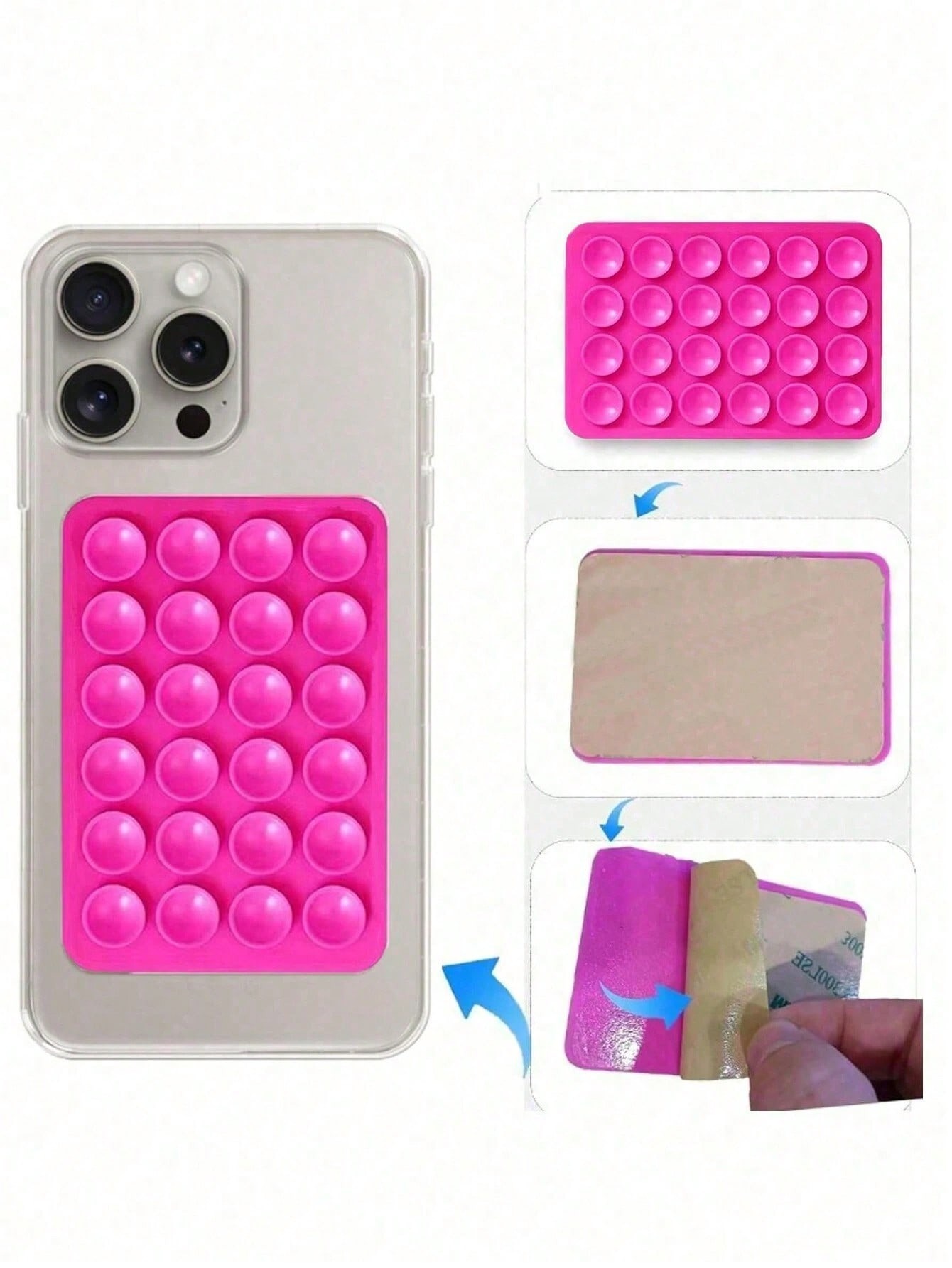 Silicone Suction Cup Square Ph - Tech Accessories Iphone reseña y precio