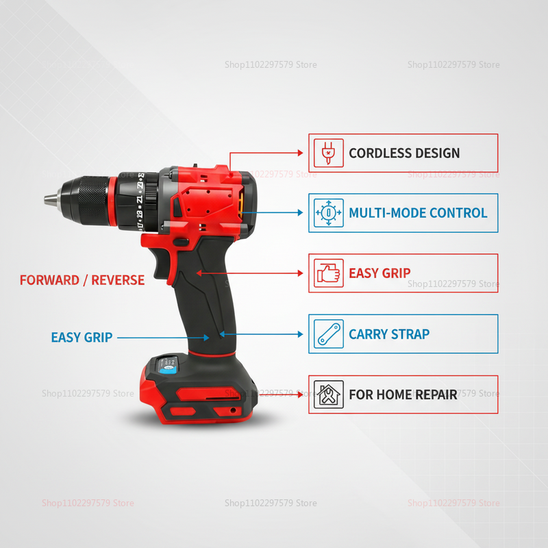Professional Brushless Impact  - Tech Accessories And Gadgets reseña y precio