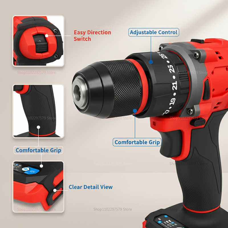 Professional Brushless Impact  - Tech Accessories And Gadgets reseña y precio